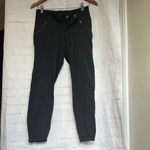 Athleta Black Zip-Detail Pants